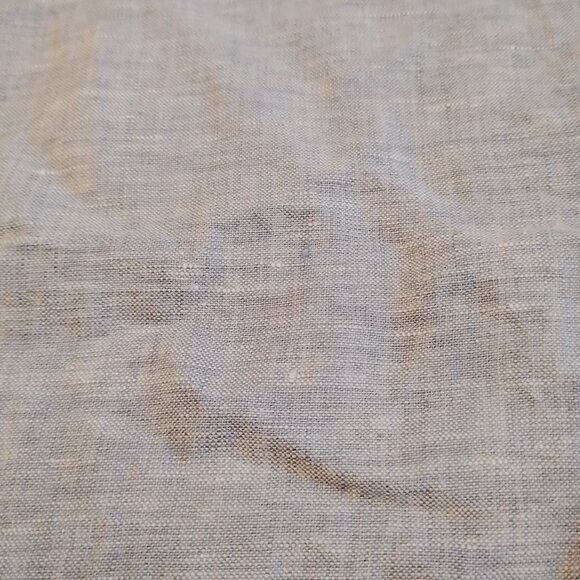 Dapu Pillow Shams Linen Standard Queen Blue Chambray Soft Pair Set of 2 - Picture 6 of 6